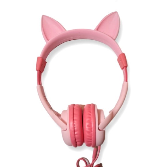 Headphones iclever Kids On-Ear Headphones Cat Animal Ears Audio Electronics NIB - Picture 5 of 11